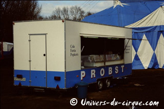 Allemagne: fin de la tournée 2010 du Zirkus Probst le 28 novembre 2010