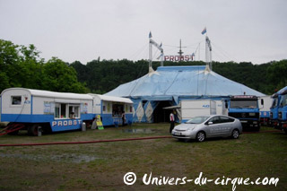 Allemagne: fin de la tournée 2010 du Zirkus Probst le 28 novembre 2010