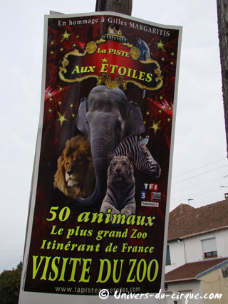 Vendée: dernière étape pour le cirque La Piste aux Etoiles à Fontenay-le-Comte
