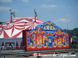 Les tournées des cirques français et étrangers en France en décembre 2010