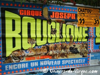 Les tournées des cirques français et étrangers en France en décembre 2010