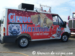 Les tournées des cirques français et étrangers en France en décembre 2010