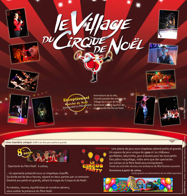 Indre-et-Loire: retour aux sources dans un village Ligérien pour le Village du Cirque de Nol