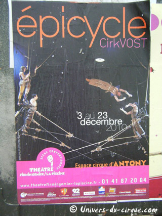 Hauts-de-Seine: Epicycle à l'Espace Cirque d'Antony du 03 au 23 décembre 2010