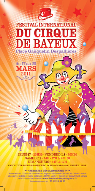 Calvados: la promotion du 4 Festival International du Cirque de Bayeux