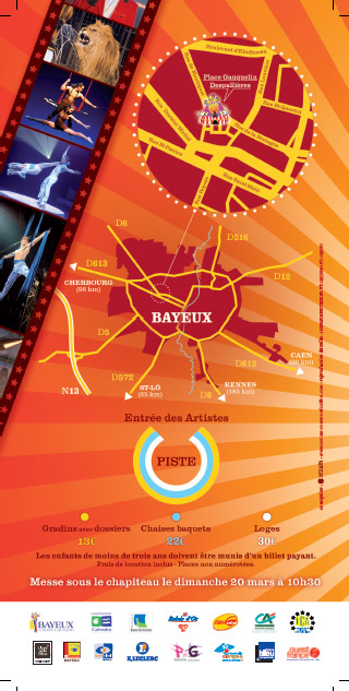 Calvados: la promotion du 4 Festival International du Cirque de Bayeux