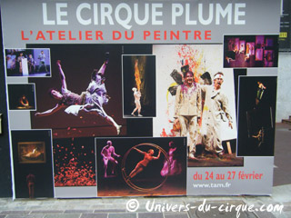 Hauts-de-Seine: le Cirque Plume à Rueil-Malmaison du 24 au 27 février 2011