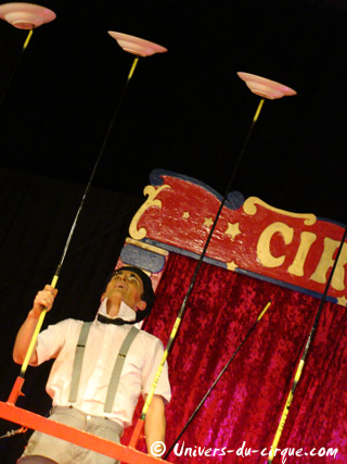 La tournée du spectacle 
