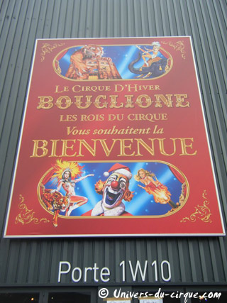 Seine-Saint-Denis: derniers jours de l'édition 2010 du Grand Cirque de Nol Bouglione au Bourget