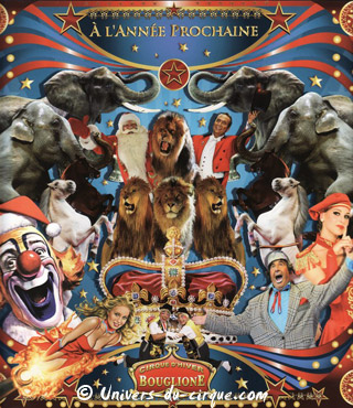Seine-Saint-Denis: le programme-souvenir 2010 du Grand Cirque de Nol Bouglione au Bourget