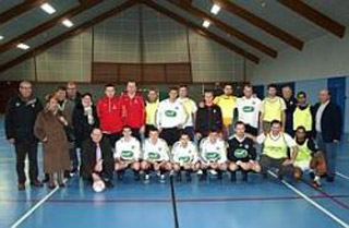 Nord: les footballeurs et l'Américan Circus réunis autour du ballon à Valenciennes