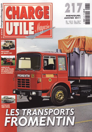 Revue de presse: parution de Charge Utile Magazine de janvier 2011