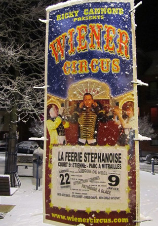 Belgique: Féerie Stéphanoise avec le Wiener Circus à Court-Saint-Etienne du 22 décembre 2010 au 09 janvier 2011