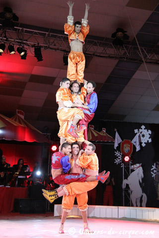 Tarn-et-Garonne: instants dans la piste de Nol en Cirque à Valence-d'Agen