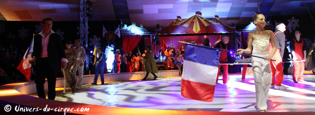 Tarn-et-Garonne: instants dans la piste de Nol en Cirque à Valence-d'Agen