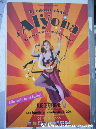 Paris: réveillon de la Saint Sylvestre au Cabaret-Cirque du Zèbre de Belleville