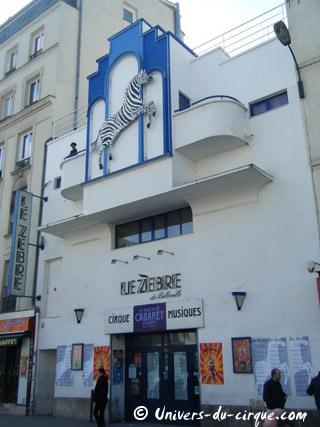 Paris: réveillon de la Saint Sylvestre au Cabaret-Cirque du Zèbre de Belleville