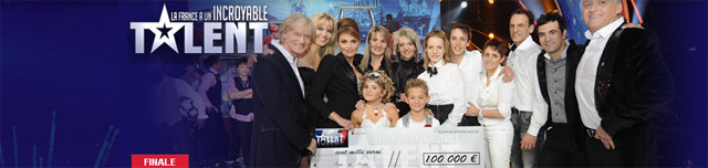 Télévision: la finale de la France à un Incroyable Talent sur M6