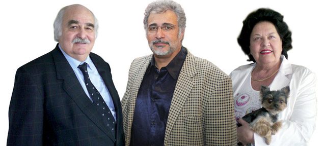 Paris: Alexandre Bouglione aux côtés de la famille Edelstein, pour la remise des trophées Pinder 2010