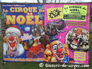 Maine-et-Loire: le Cirque Franco-Italien à Angers jusqu'au 02 janvier 2011