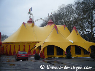 Maine-et-Loire: le Cirque Franco-Italien à Angers jusqu'au 02 janvier 2011