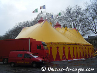 Maine-et-Loire: le Cirque Franco-Italien à Angers jusqu'au 02 janvier 2011