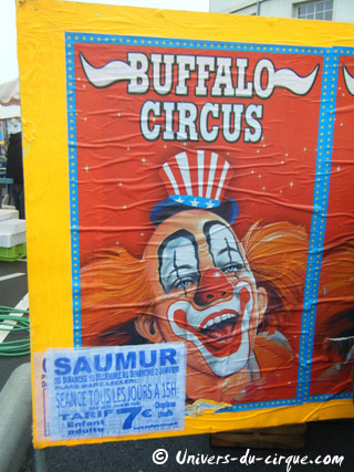 Maine-et-Loire: les représentations du Buffalo Circus à Saumur se poursuivent jusqu'au 02 janvier 2011