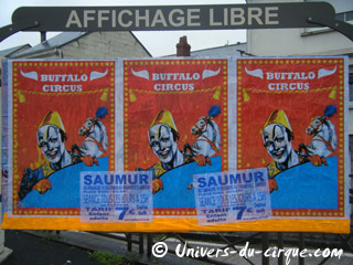 Maine-et-Loire: les représentations du Buffalo Circus à Saumur se poursuivent jusqu'au 02 janvier 2011