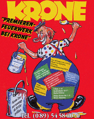 Allemagne: saison d'hiver du Cirque Krone de Mûnich du 25 décembre 2010 au 03 avril 2011