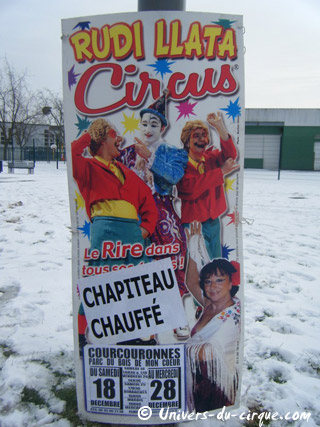 Essonne: démontage des installations du Rudi Llata Circus à Courcouronnes
