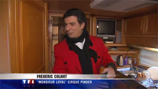 Paris: visite des coulisses du Cirque Pinder avec les caméras de TF1