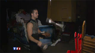 Paris: visite des coulisses du Cirque Pinder avec les caméras de TF1