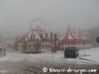 Belgique: le Cirque de Nol Bouglione à Wavre en images