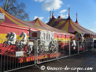 Les principaux spectacles de cirque en région parisienne en janvier 2011