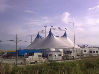Italie: le Circo Embell Riva poursuit sa tournée en Syrie