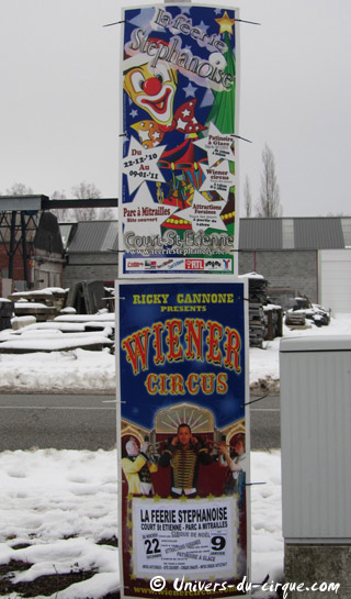 Belgique: le succès de l'édition 2010 / 2011 de la Féérie Stéphanoise avec le Wiener Circus