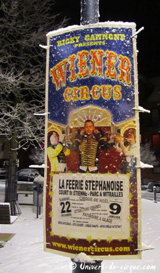 Belgique: le succès de l'édition 2010 / 2011 de la Féérie Stéphanoise avec le Wiener Circus