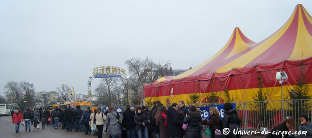 Paris: fin de la saison d'hiver 2010 / 2011 du Cirque Pinder le 09 janvier prochain