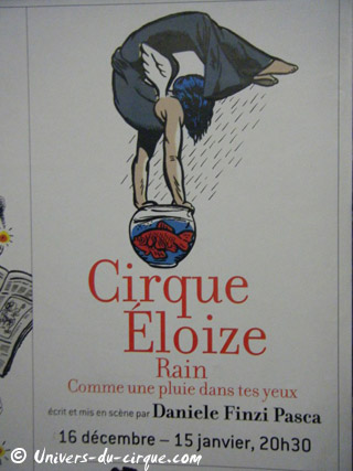 Paris: le Thétre du Rond-Point et le Cirque Eloize s'affichent dans le métro parisien