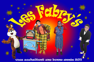 Nouvel an: des cartes de voeux sur le thème du cirque
