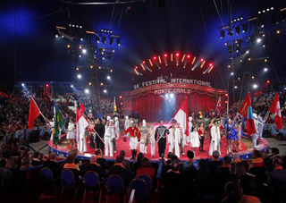 Monaco: 35 ans de passion sur la piste du Festival International du Cirque de Monte-Carlo