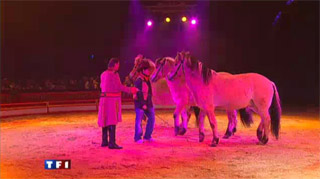 Paris: des terrains de sports à la piste du Cirque Pinder pour le gala HandiCirque