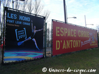 Hauts-de-Seine: les Nono font leur cirque à Antony du 21 janvier au 13 février 2011