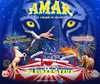 Le site internet du Cirque Amar en met 