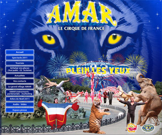 Le site internet du Cirque Amar en met 
