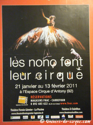 Paris: cirques et spectacles familiaux s'affichent dans le métro de la capitale
