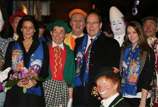 Monaco: instants de la soirée d'ouverture du 35 Festival International du Cirque de Monte-Carlo (01)