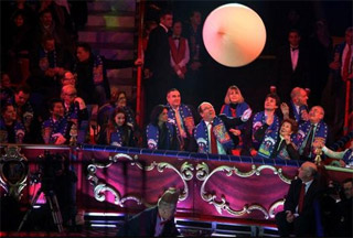 Monaco: instants de la soirée d'ouverture du 35 Festival International du Cirque de Monte-Carlo (01)