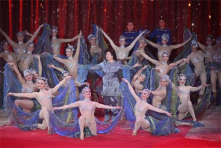 Monaco: instants de la soirée d'ouverture du 35 Festival International du Cirque de Monte-Carlo (01)
