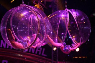 Monaco: instants de la soirée d'ouverture du 35 Festival International du Cirque de Monte-Carlo (01)